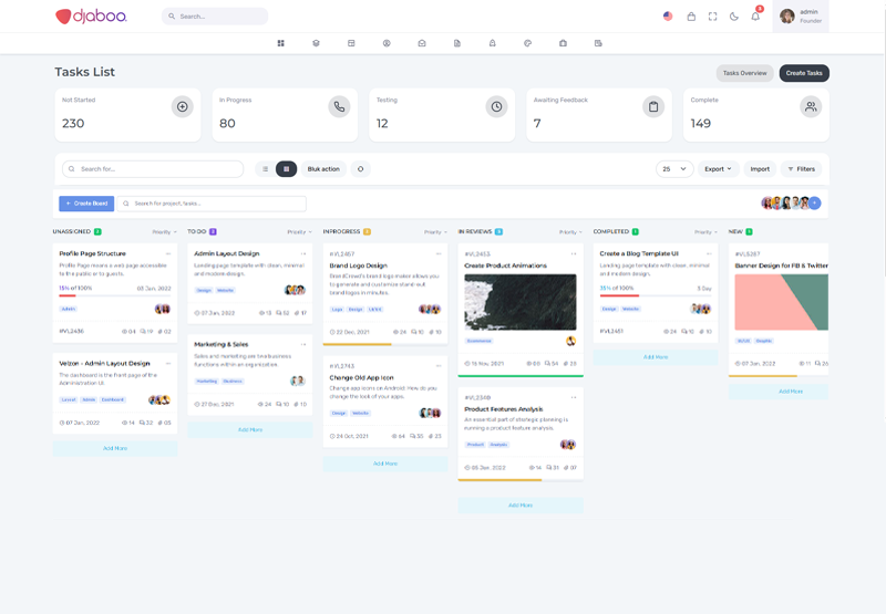 Une solution complète de gestion des tâches
