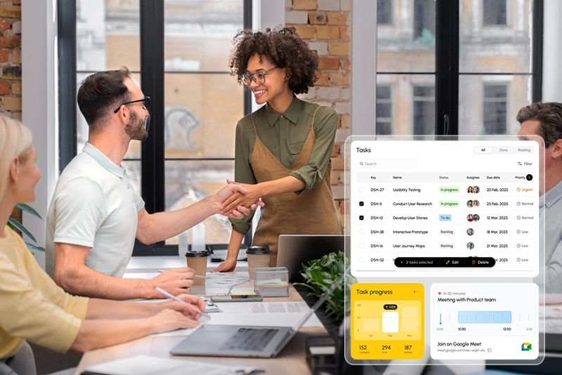 Logiciel de gestion d’équipes.