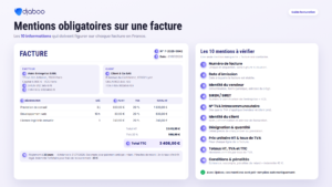 mentions obligatoires facture