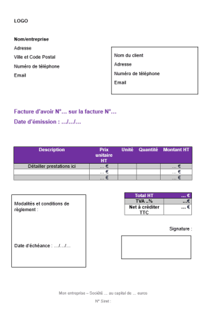 modele-facture-avoir-violet
